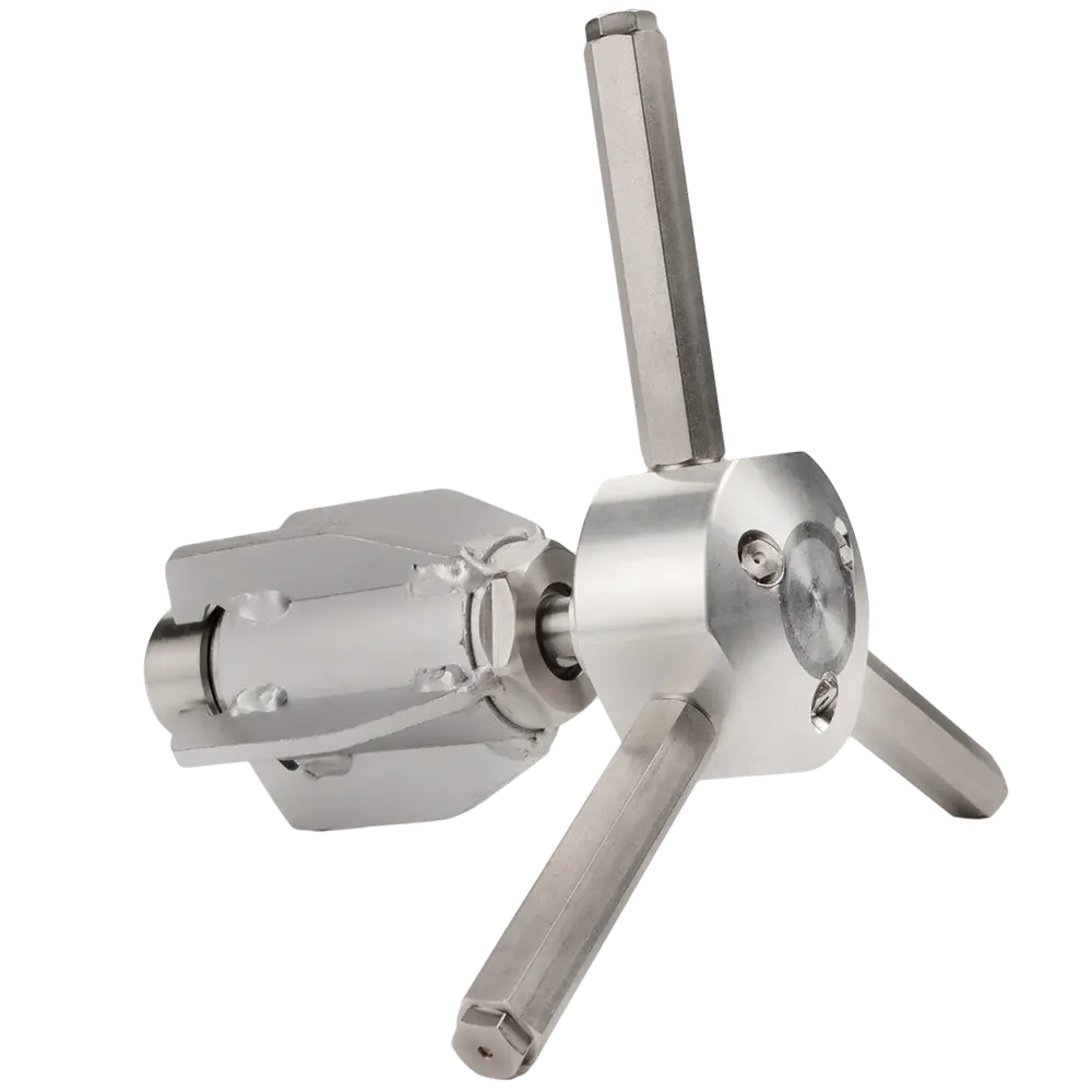 Hoogwaardige 3/4 inch tank cleaning nozzle voor professionele tankreiniging, robuuste spuitkop voor het effectief schoonmaken van opslagtanks en rioolputten.