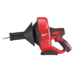 Milwaukee M12 subcompacte accu ontstoppingsmachine voor het reinigen van afvoeren tot 60 mm.