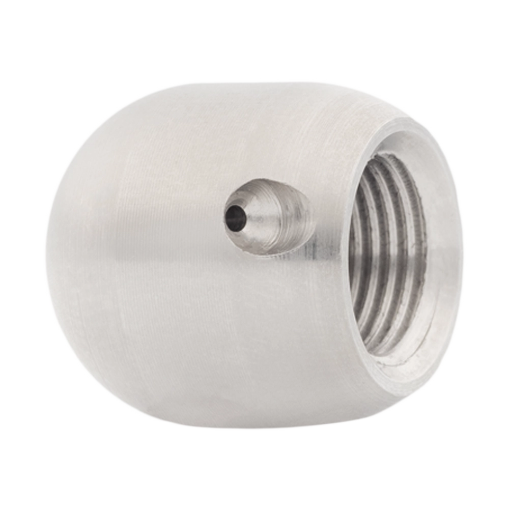 K-Turbo 1/8 inch rioolnozzle met variabele jet-configuratie en keramische technologie.