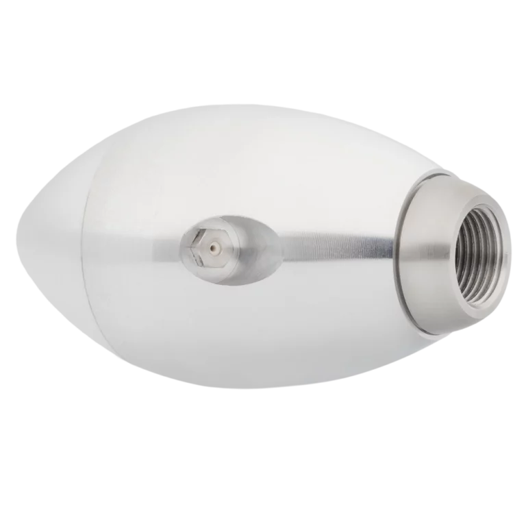 Aluminium Linx rioolnozzle verkrijgbaar in drag- en reinigingsuitvoering.