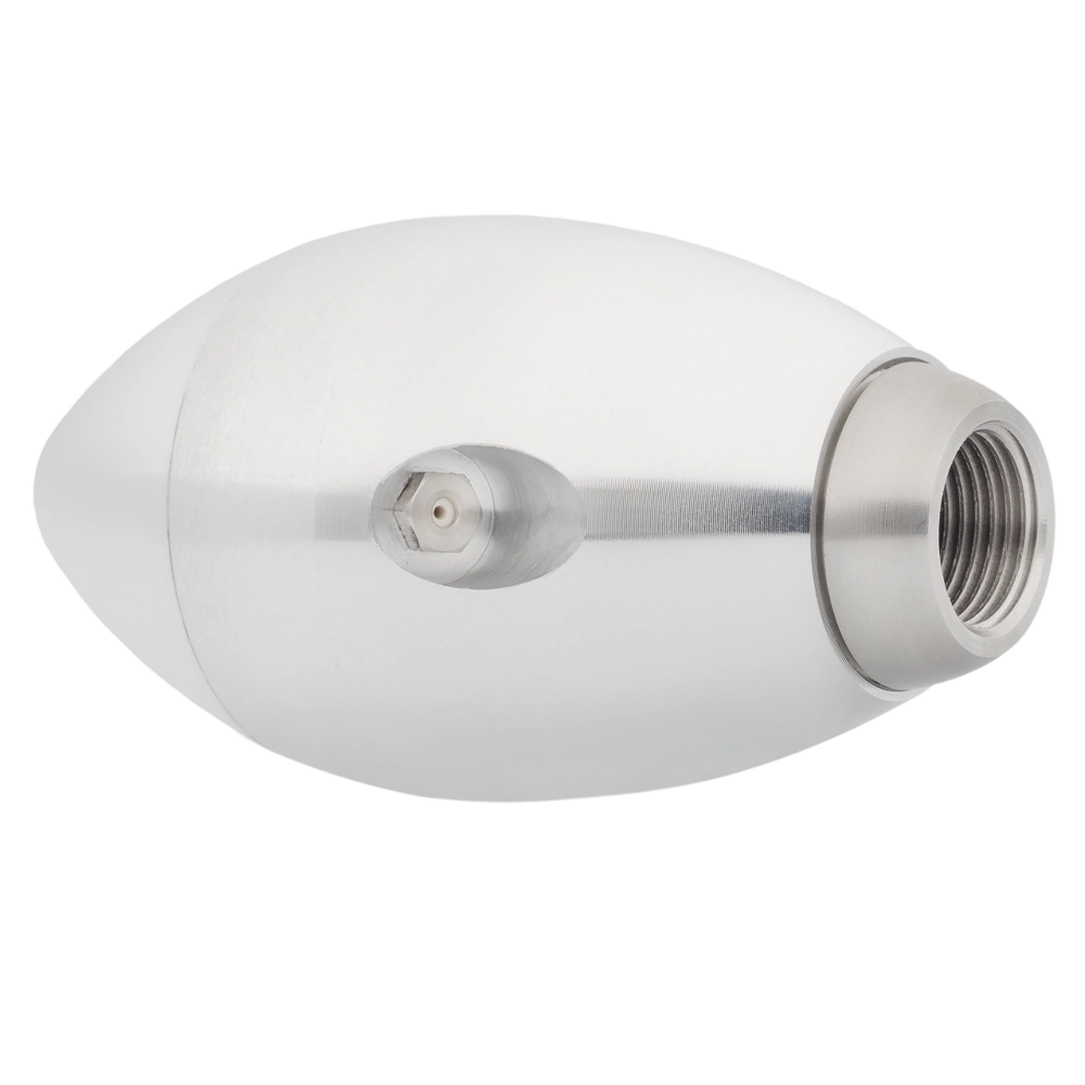 Aluminium Linx rioolnozzle verkrijgbaar in drag- en reinigingsuitvoering.
